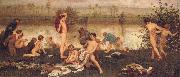 Frederick Walker,ARA,RWS The Bathers china oil painting artist